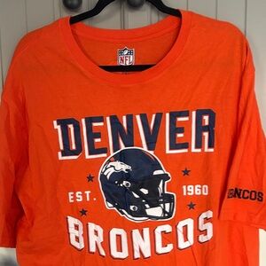 NFL Orange Denver Broncos Tee